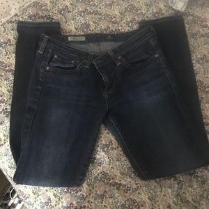 AG Stevie Ankle Slim Straight Leg Jeans